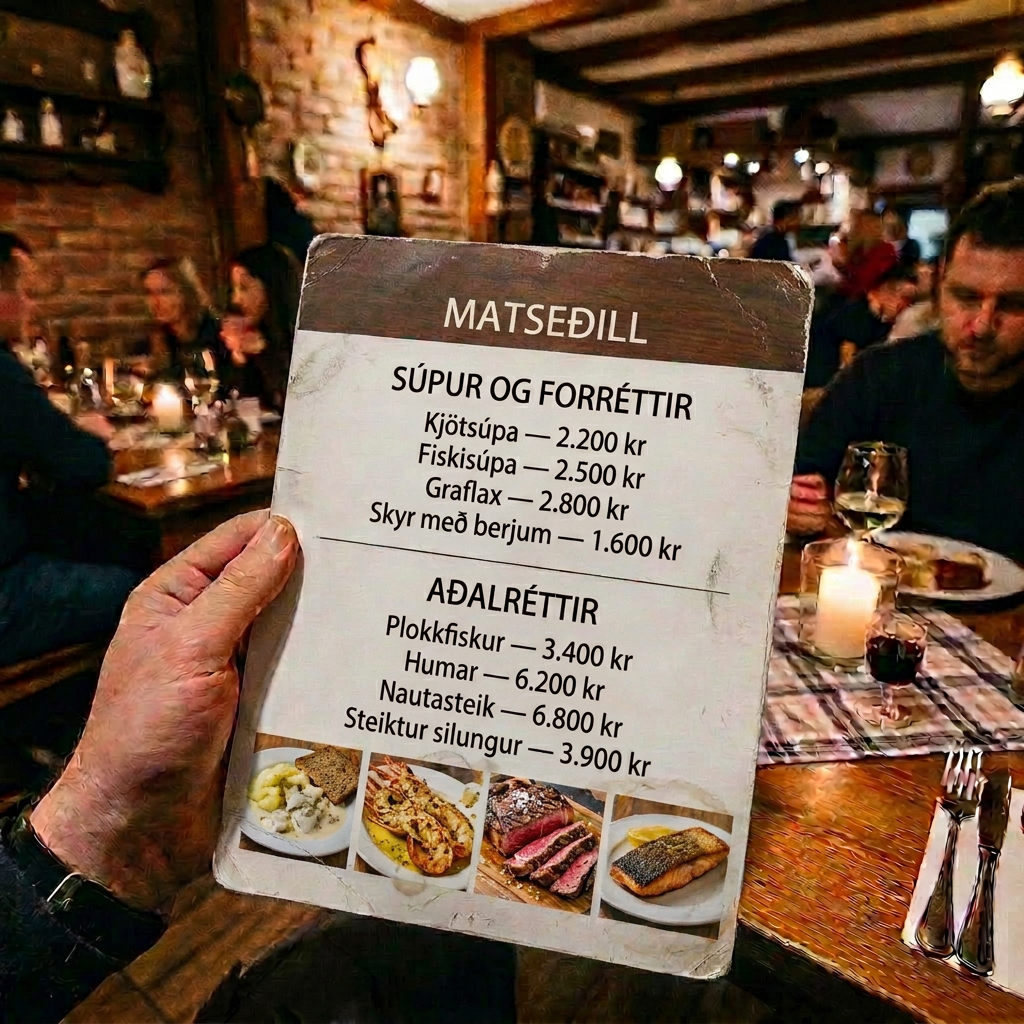 Menú incomprensible